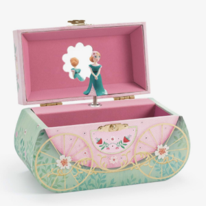 boîte à bijoux avec musique, baignoire