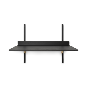 bureau sector frêne noir / laiton