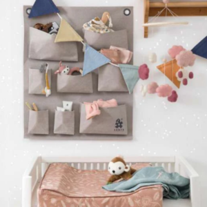 sebra uro en feutre nuages rose bonbon